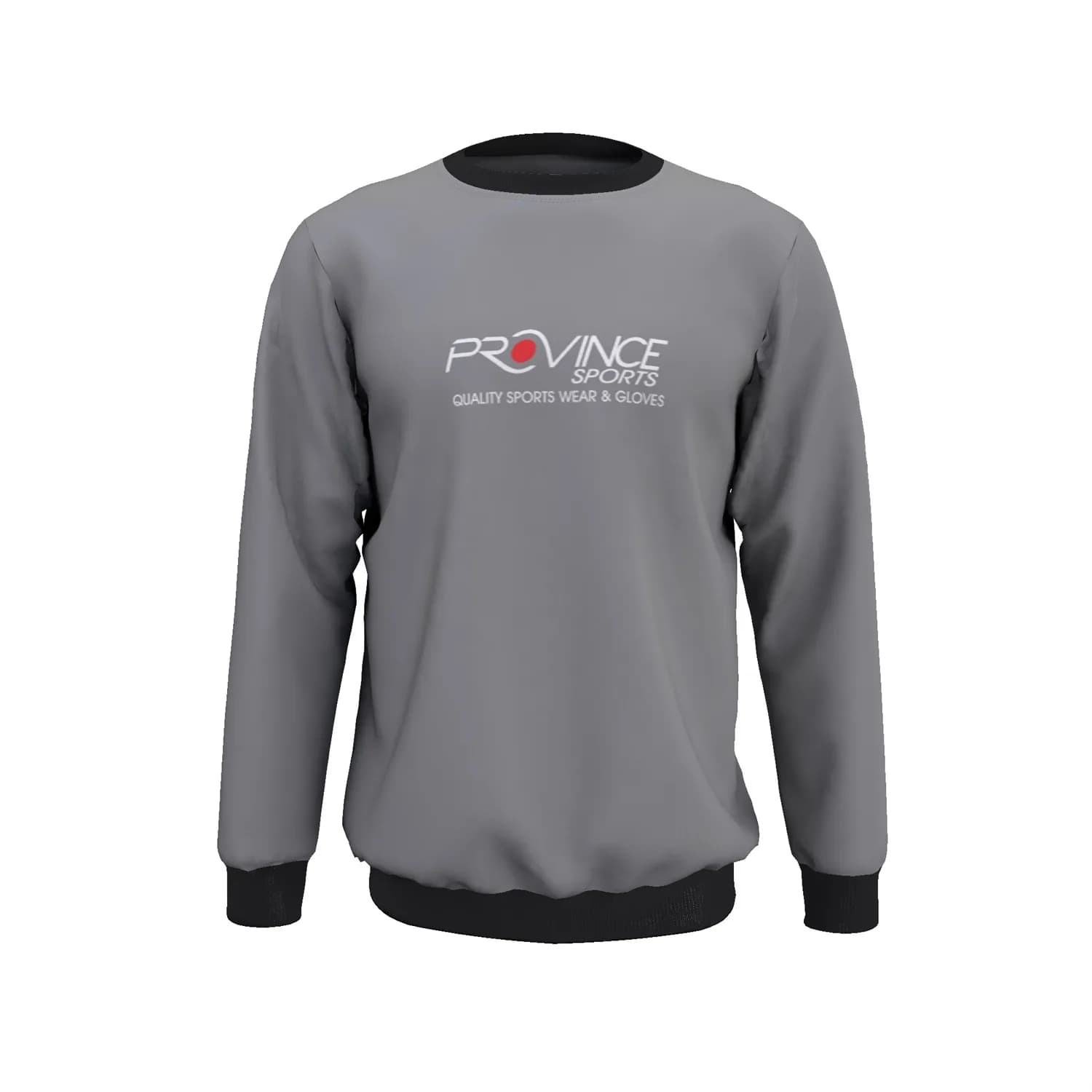 Grey Classic Logo Sublimated Sweatshirt