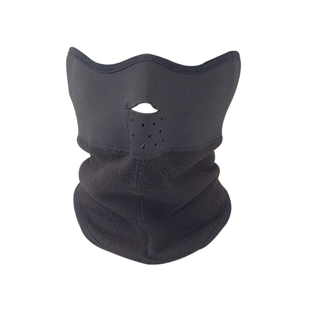 Neoprene Fleece Half Mask Neck Warmer