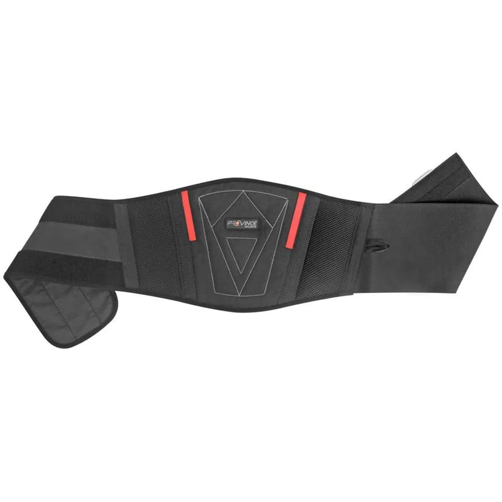 Red Accent Mesh Kidney Belt