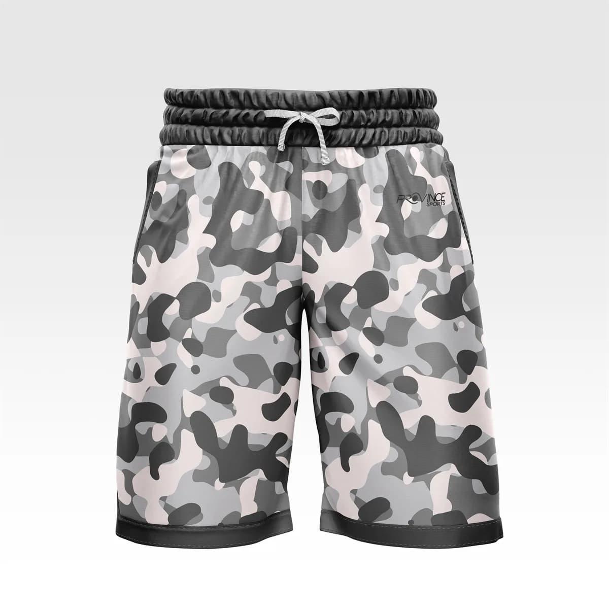 Grey Urban Camo Sublimated Shorts