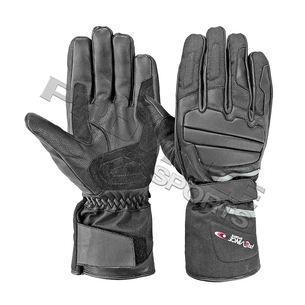 Black Winter Touring Gloves