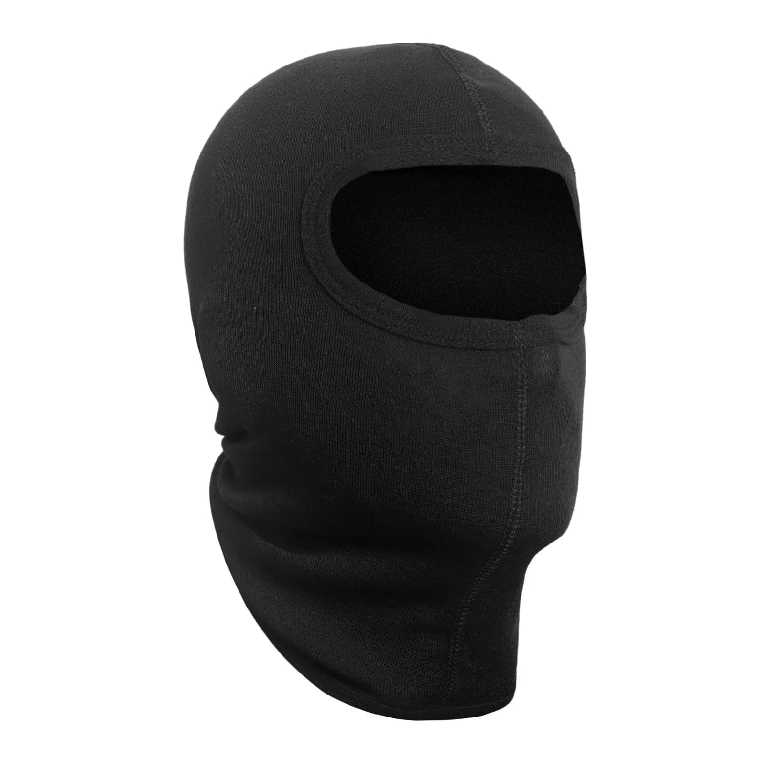 Black Thermal Balaclava Storm Cap