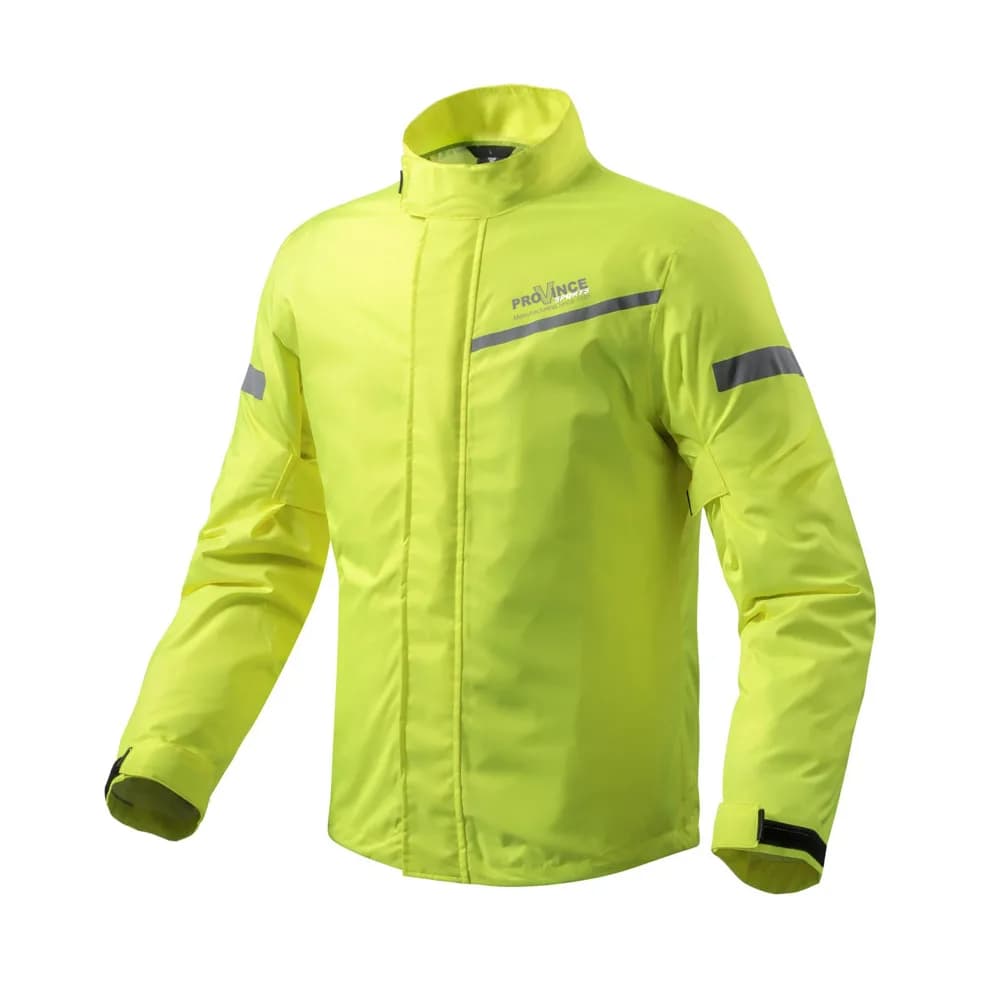High Visibility Yellow Riding Rain Jacket