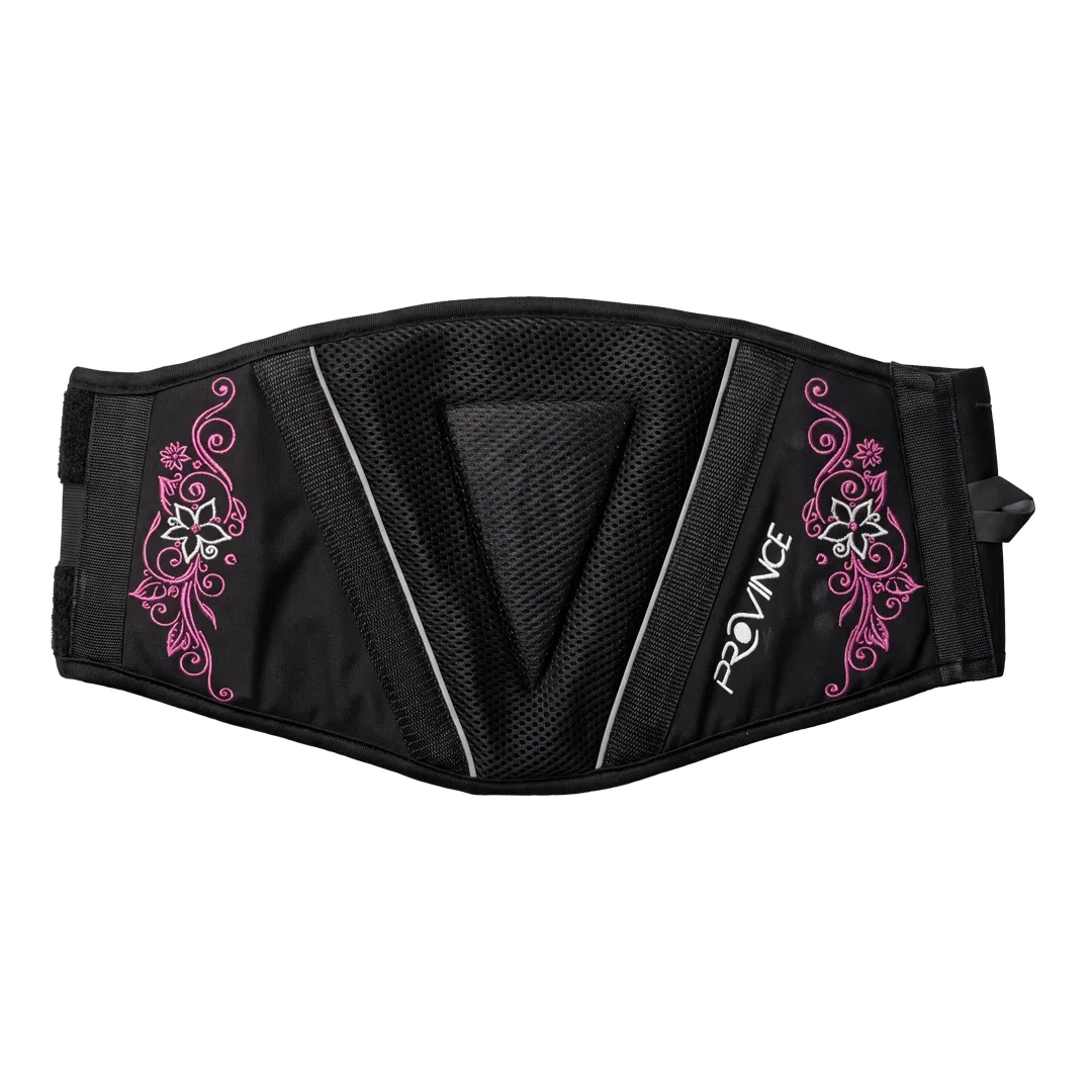 Pink Floral Mesh Kidney Belt for Ladies PS-6607