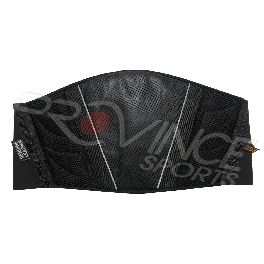 Perforated Leather Kidney Belt